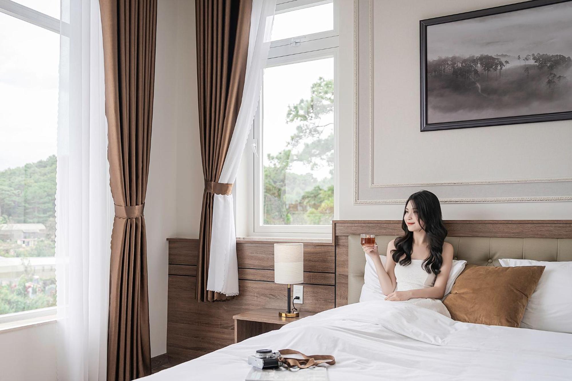 Pine View Hotel Dalat Exterior foto